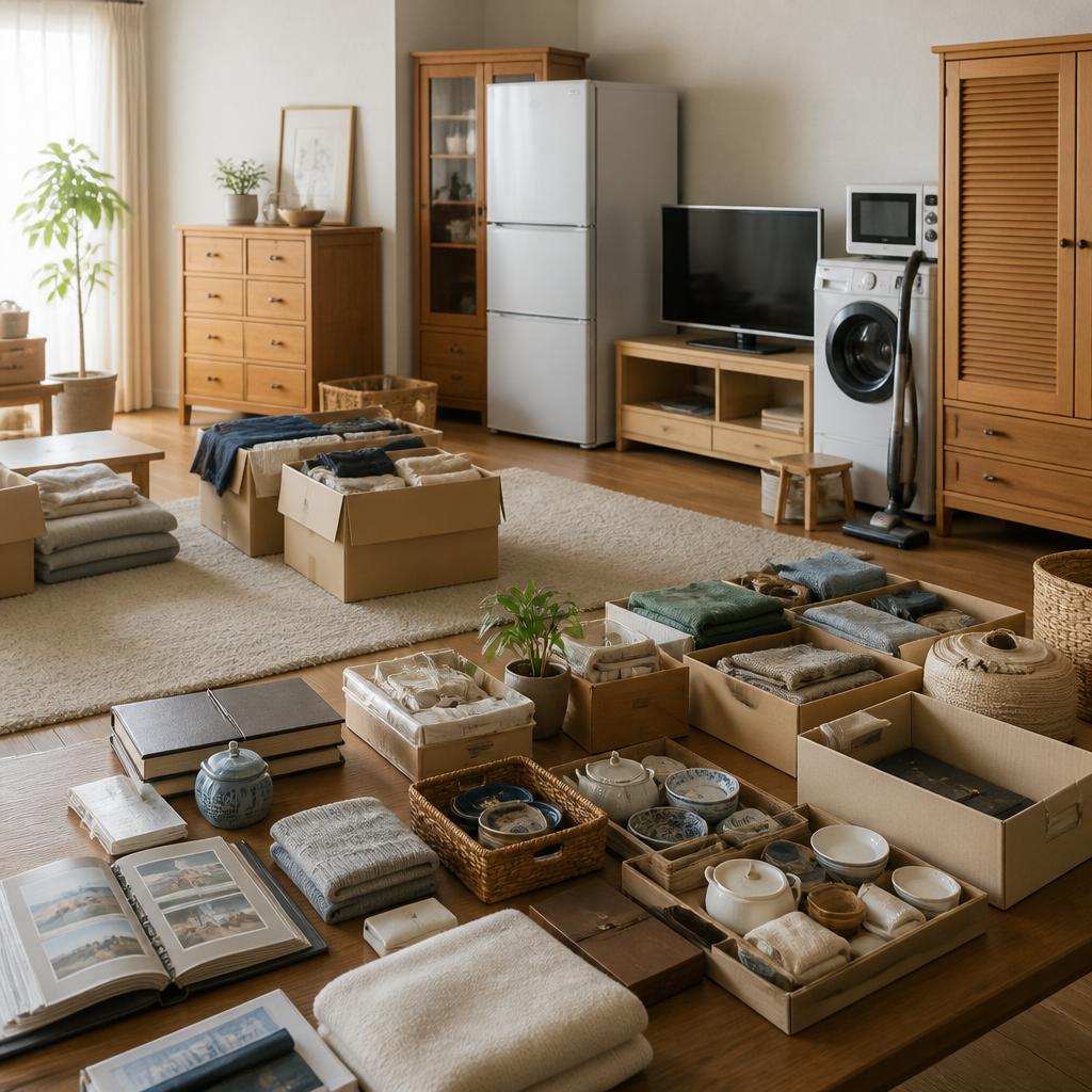 生前整理で新しい生活の準備を