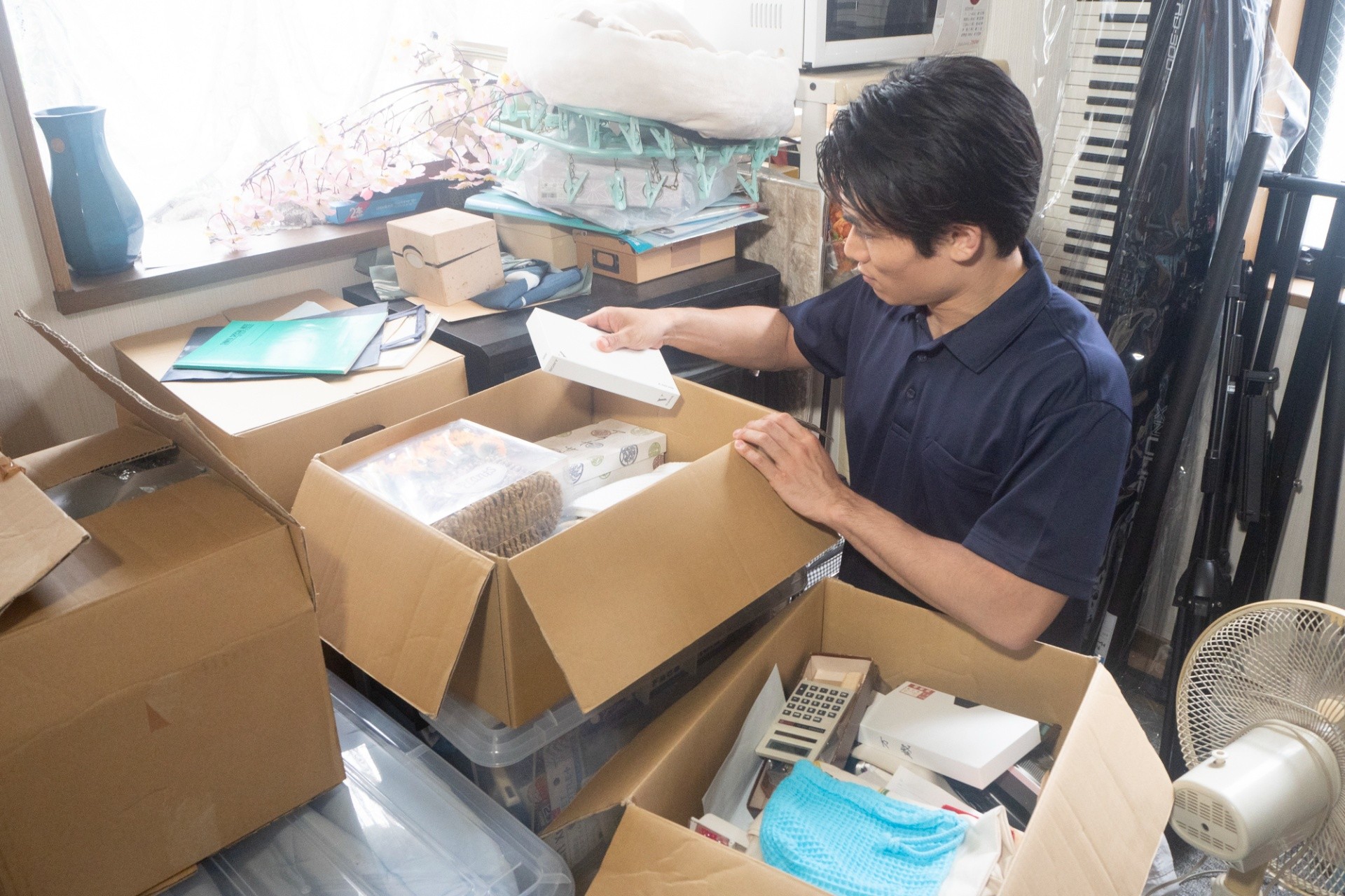 迅速丁寧な片付け対応