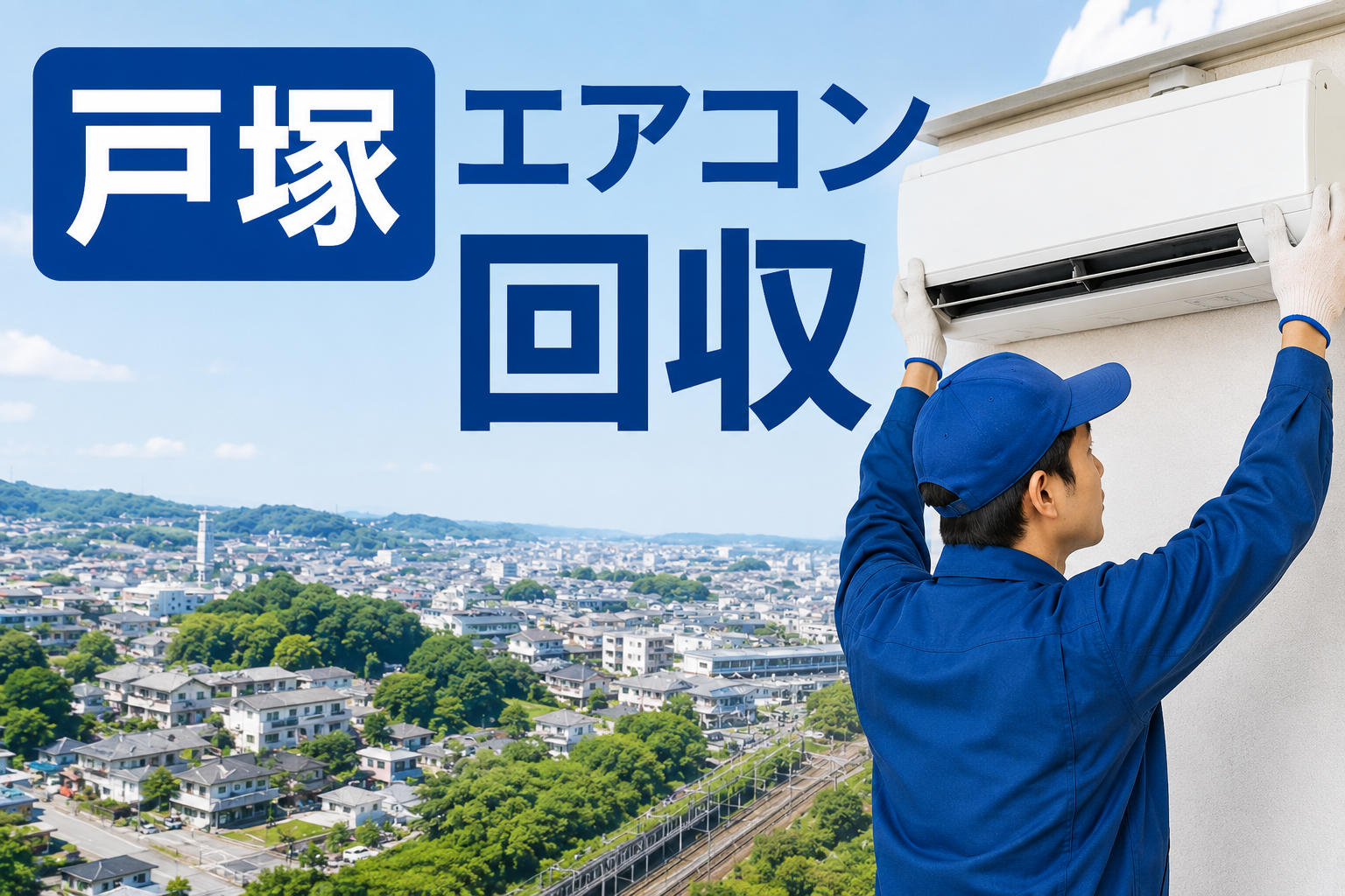戸塚エリア在住の方必見！エアコンの即日回収で環境保護を実現！