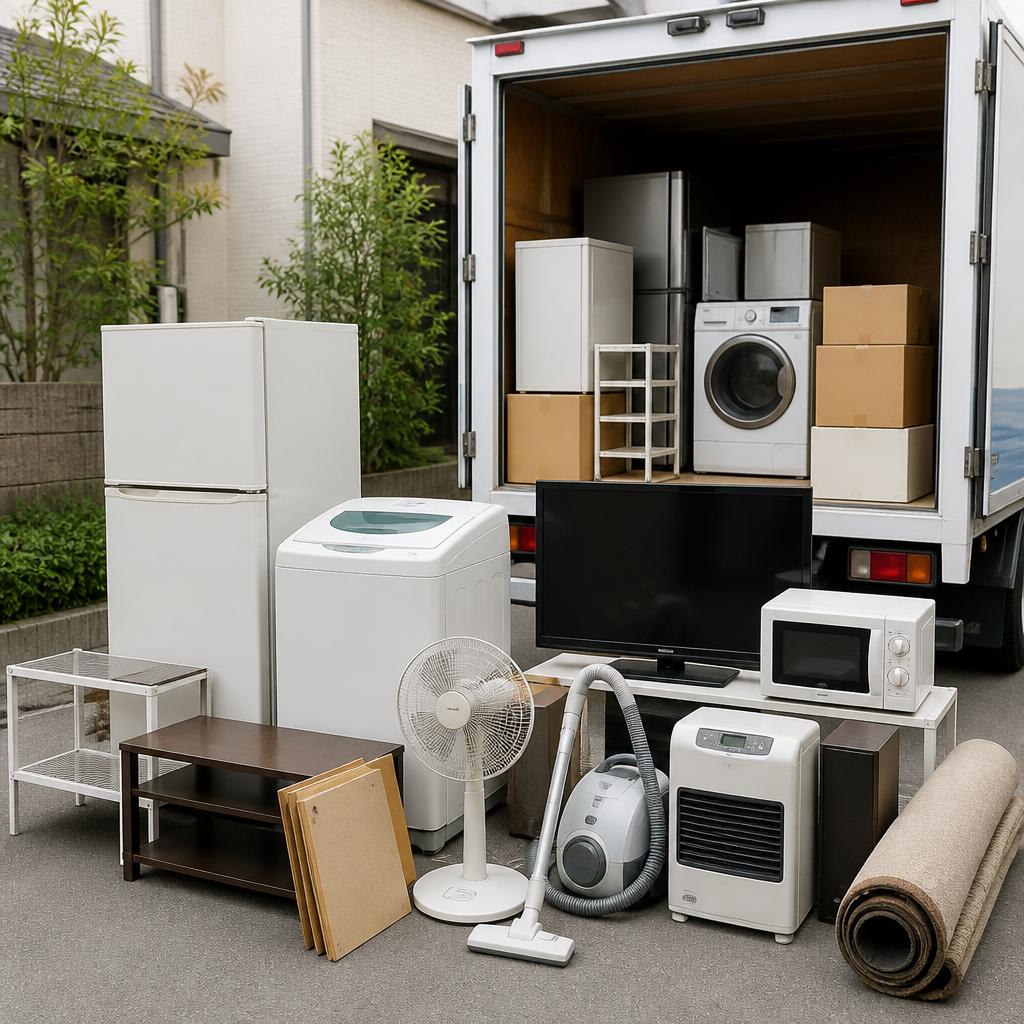 不要な家電はすぐに回収！