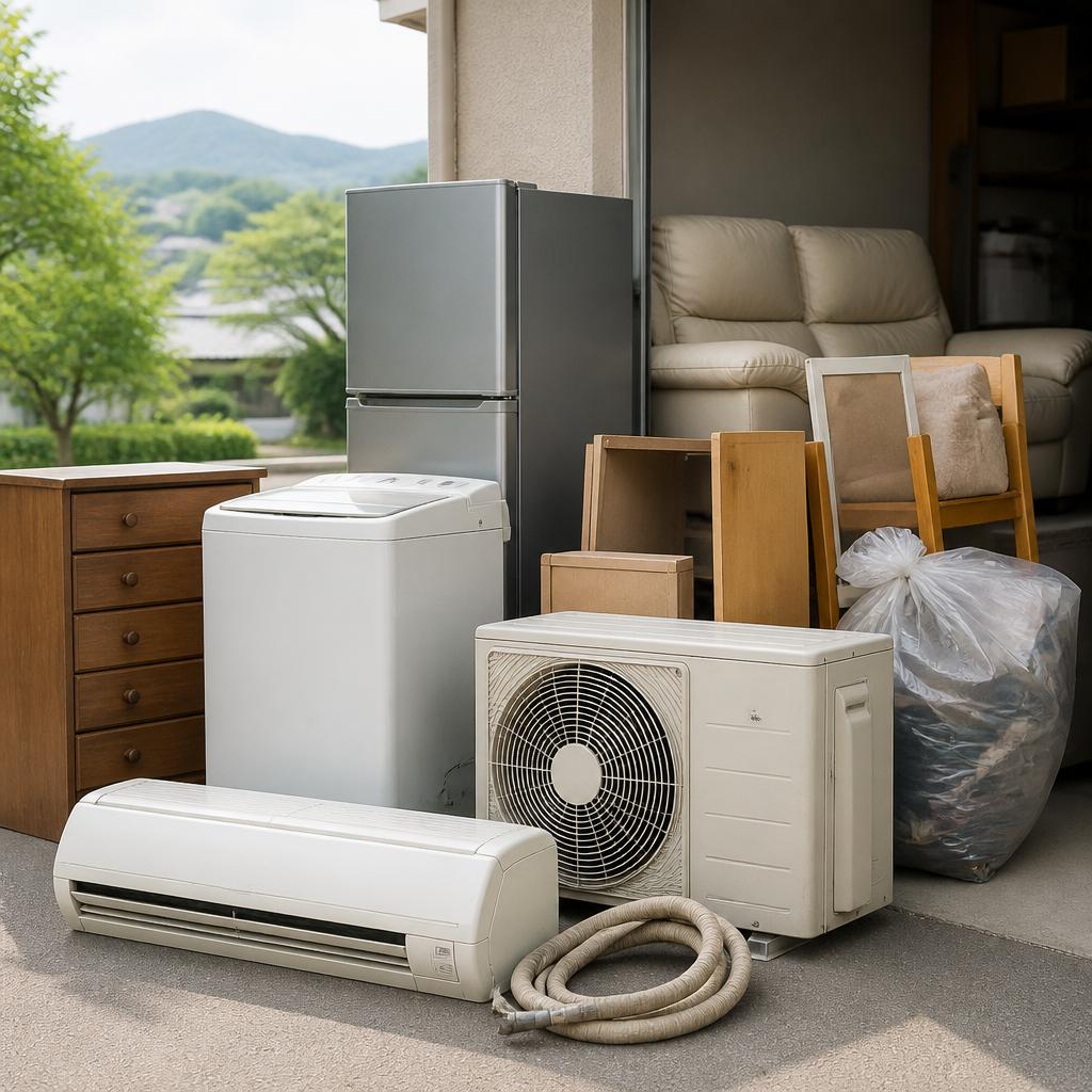 合同会社all green｜福島市｜手間いらずのエアコン回収と不用品整理！